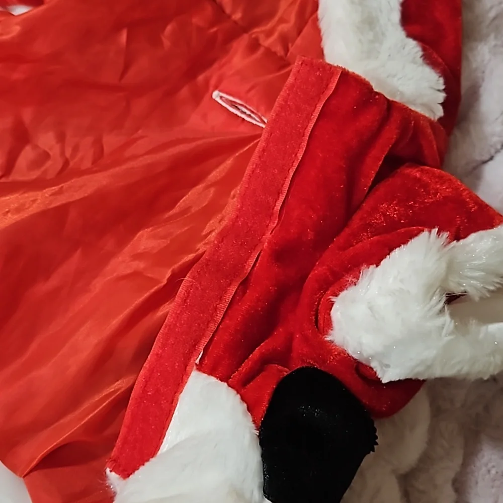 Santa Pet Outfit Size S NWOT